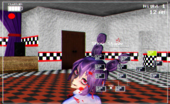 MMD Fnaf Bonnie Speed Scene