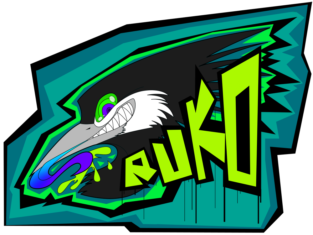Ruko Con Badge Colour Variation by RadioactiveBirds on DeviantArt