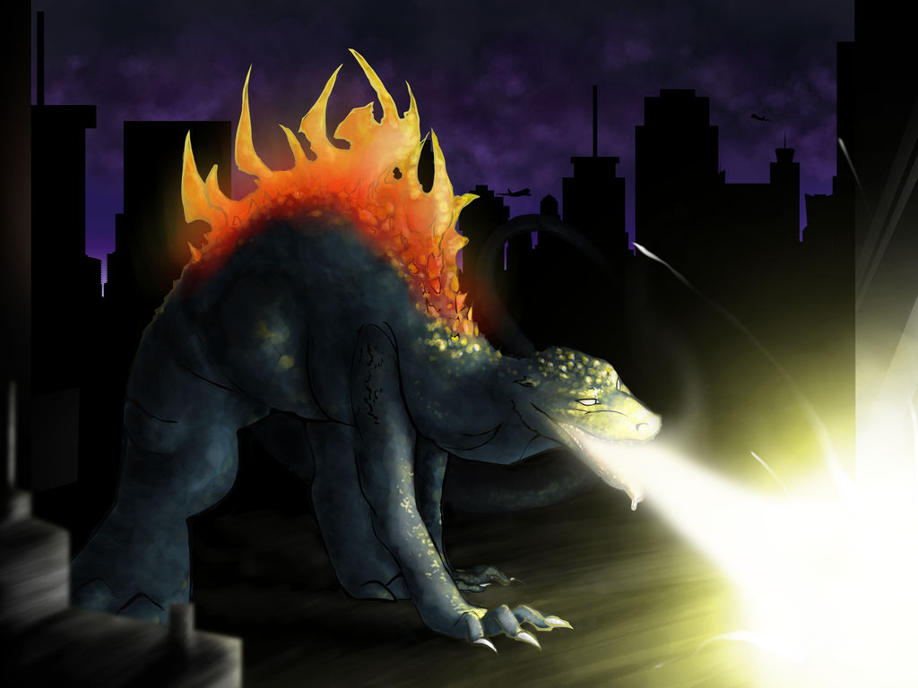 Godzilla Ramp Godzilla Rampage by RadioactiveBirds on DeviantArt
