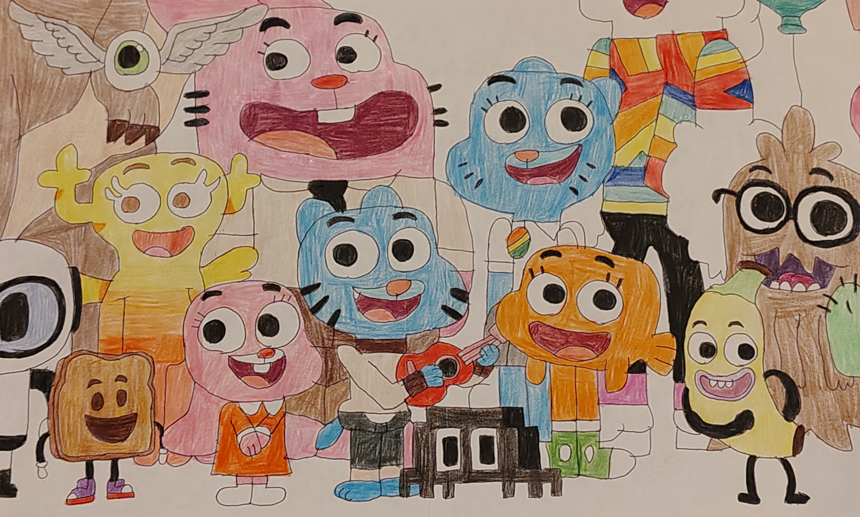 Gumball Characters singing Rainbow Connection by looneytunesfanlhl on ...