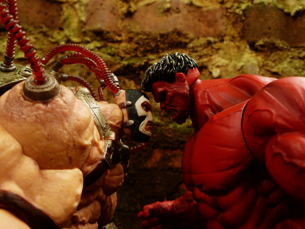 Bane Vs Red Hulk