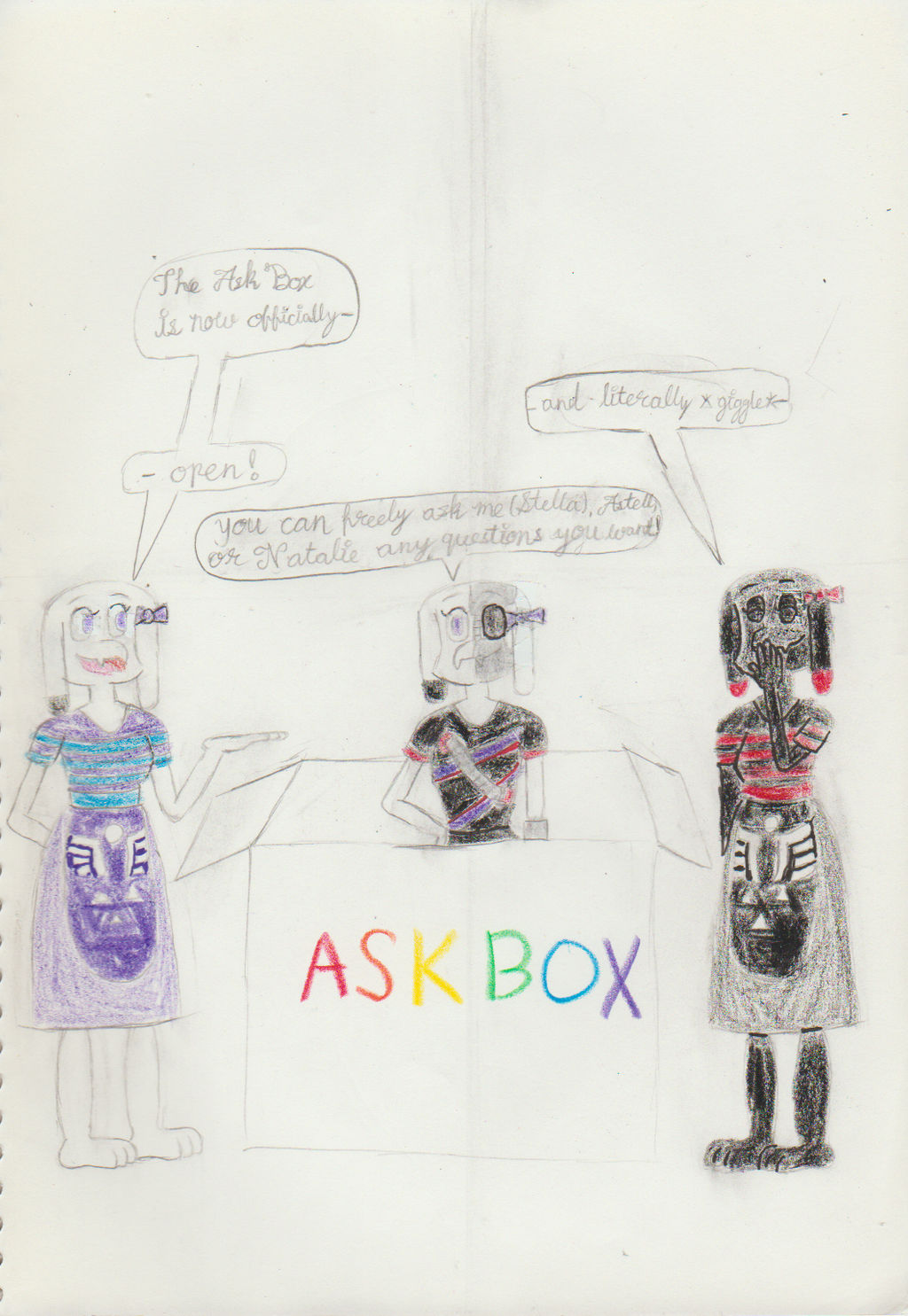 Ask Box Open! by LArtMacabre on DeviantArt