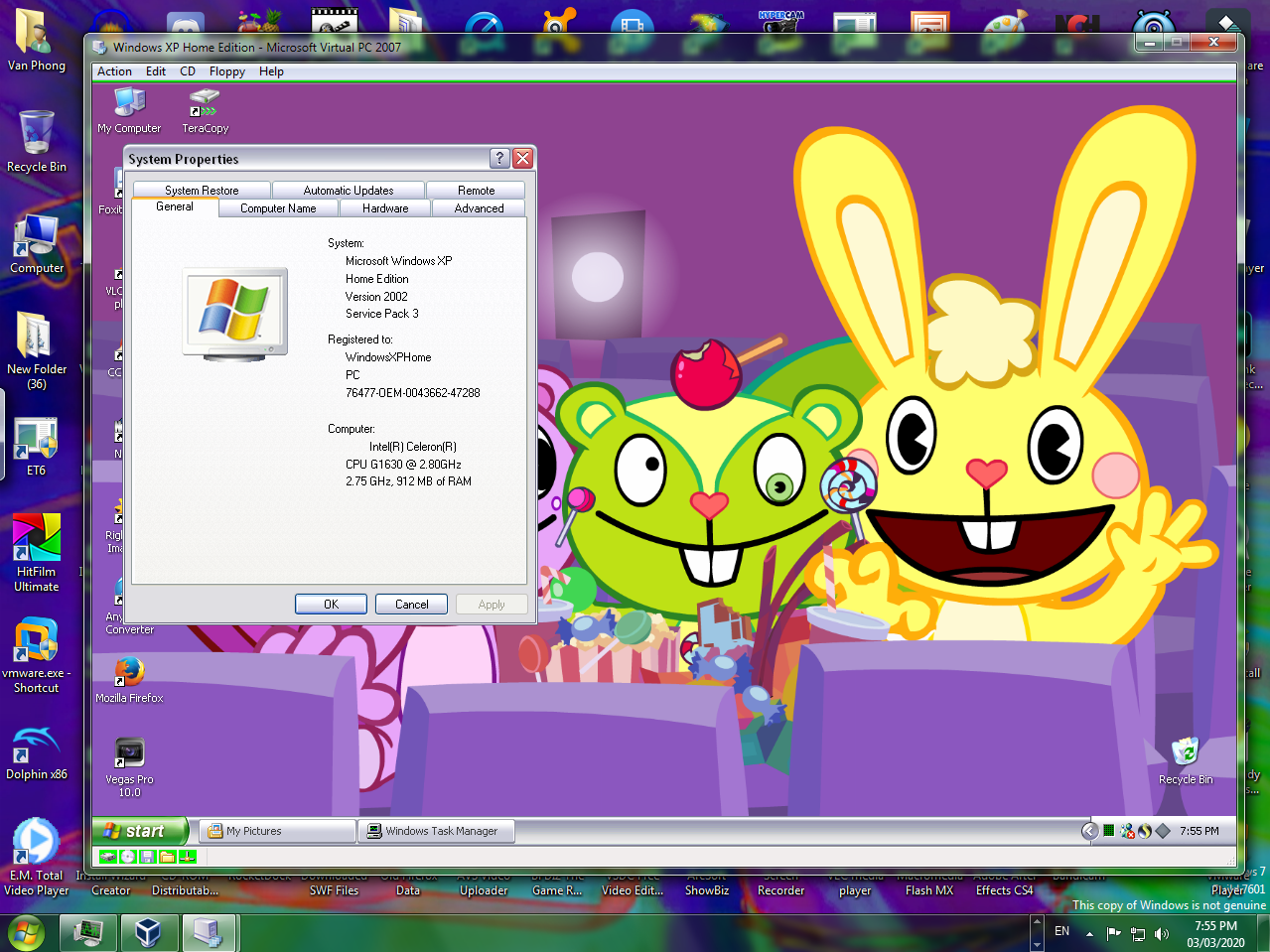 Windows XP Home Edition SP3 (Virtual PC 2007) by JerryTheCollectorDV2 ...