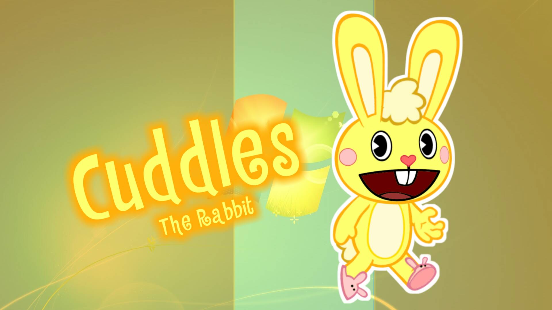 Cuddles Windows 7 Wallpaper by JerryTheCollectorDV2 on DeviantArt