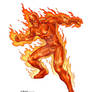 Human Torch Colors for Hasbro