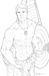 Captain America Beefcake