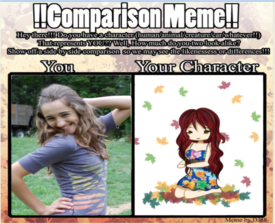 OC Comparison Meme