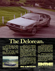 Delorean Ad