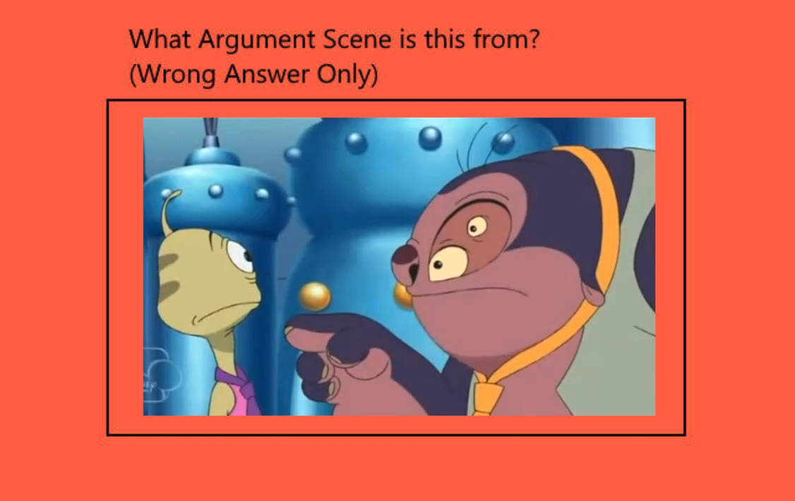 What argument scene is this from? (WAO) 1 by Bulico36 on DeviantArt