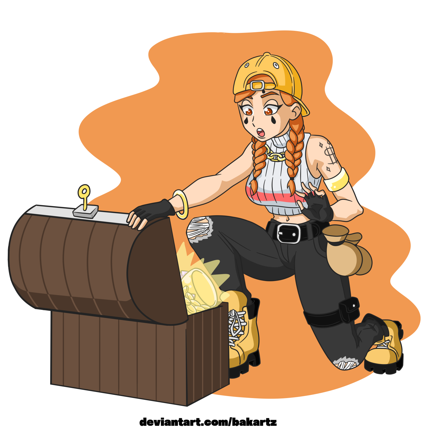 Aura from Fortnite by BakArtZ on DeviantArt