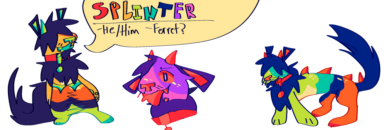 Red Splinter Splinter Ref (CW bright colors) by FIORE-RICCI on DeviantArt