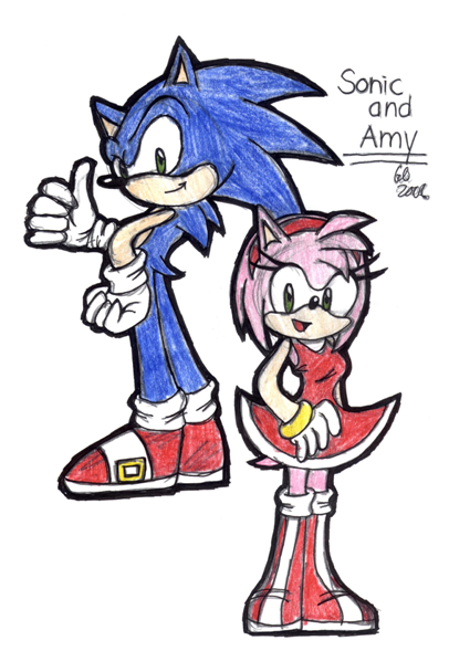 Sonic and Amy