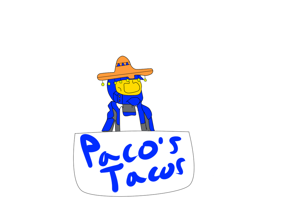 Paco's Tacos (Practice Drawing) by Sangheili1 on DeviantArt