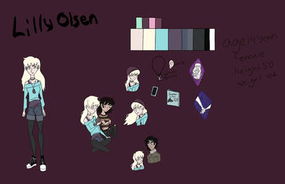 Lilly Olsen (dead by daylight ocs) 