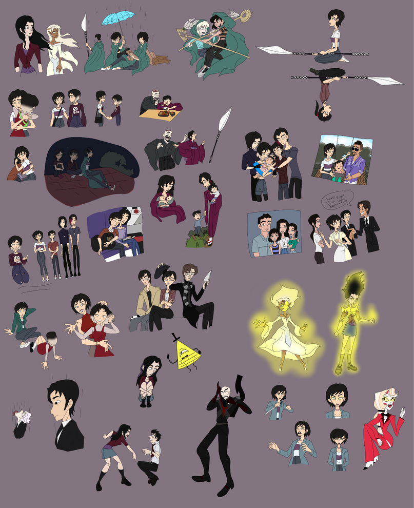 Multiple Characters Interacting References More Characters References art (artwork color) by TF2fan2015 on DeviantArt