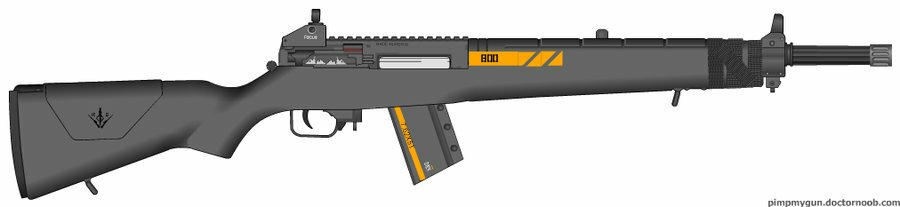 Spr 800 Rifle SR800 by SoftairMarshmallow on DeviantArt