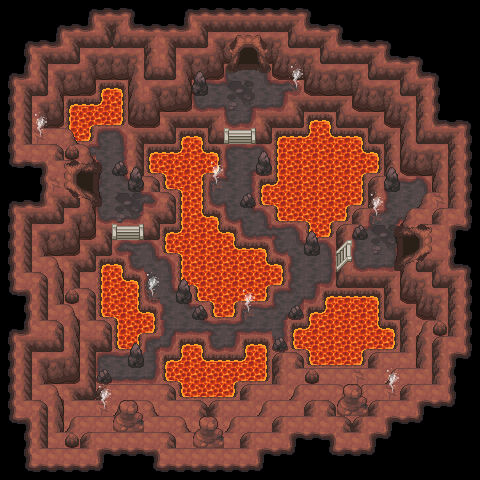 Volcano Cave / Tileset-Test #2 by Phyromatical on DeviantArt
