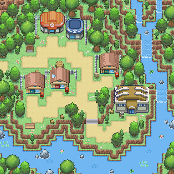 (just a) Basic Town by Phyromatical on DeviantArt