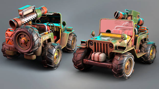 Metal Slug Jeep