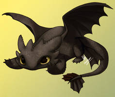 Toothless Sticker