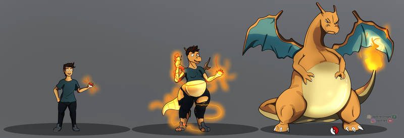 Charr Transformation Explore the Best Charizard_transformation Art | DeviantArt