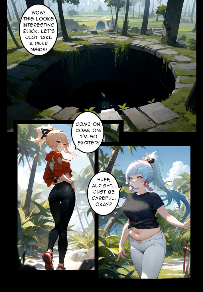 Seaside Snacking! WG Comic, P31 by ChubWizard on DeviantArt