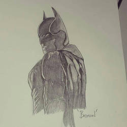 Batman in pencil