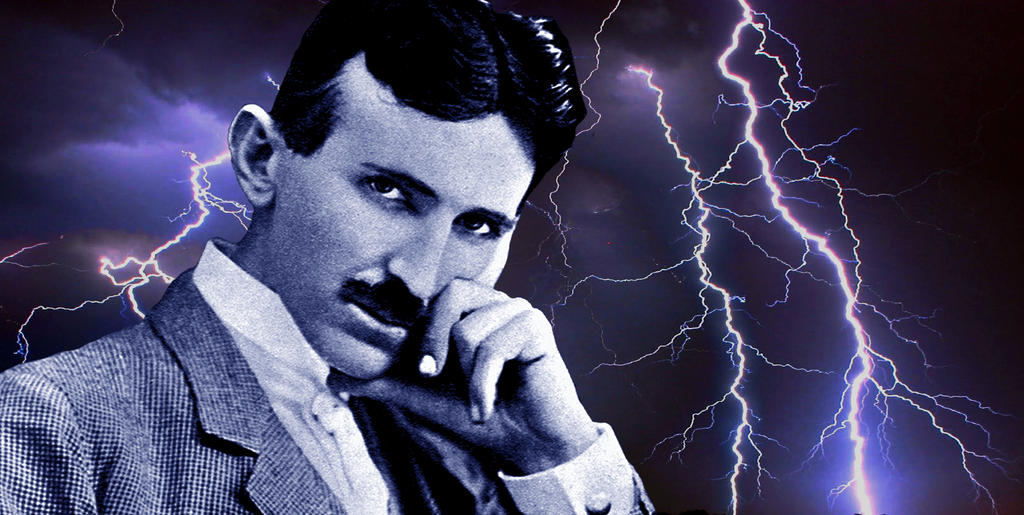 Nikola Tesla - The Master of Lightning (wallpaper) by TheOneWhoDraws1998 on  DeviantArt