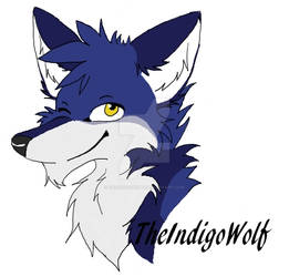 TheIndigoWolf Headshot icon