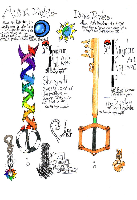 Keyblades 2 Color by FerreTrip on DeviantArt
