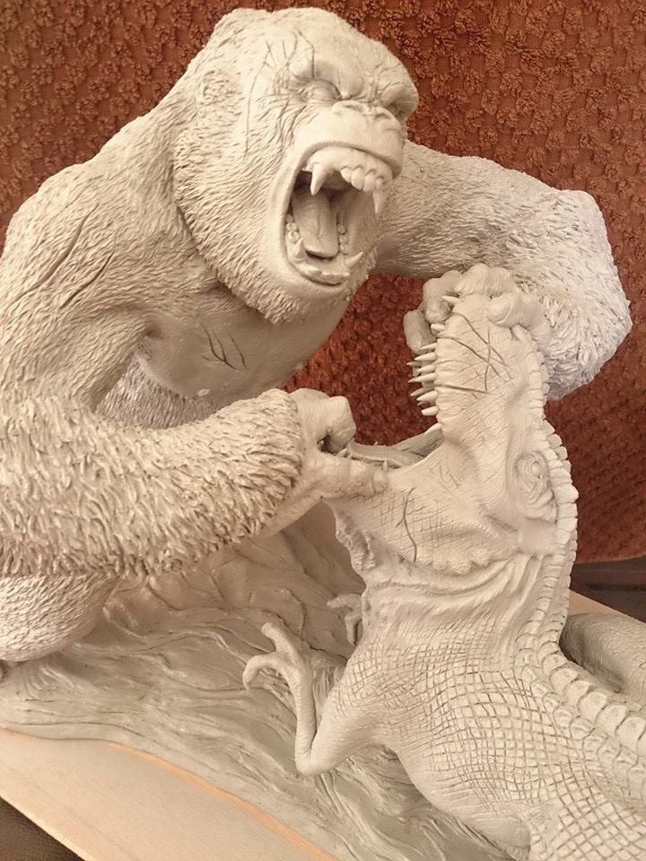 Kong vs t-Rex