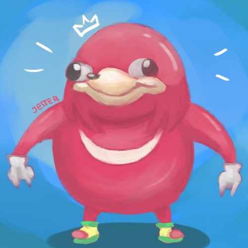 Gregzilla Knuckles ugandan knuckles by jester-tan on DeviantArt