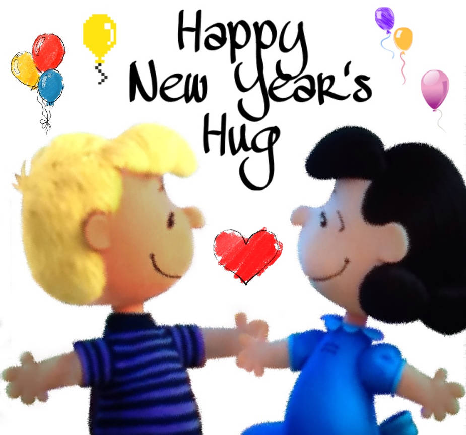 Happy new year's hug by luroedershipper on DeviantArt