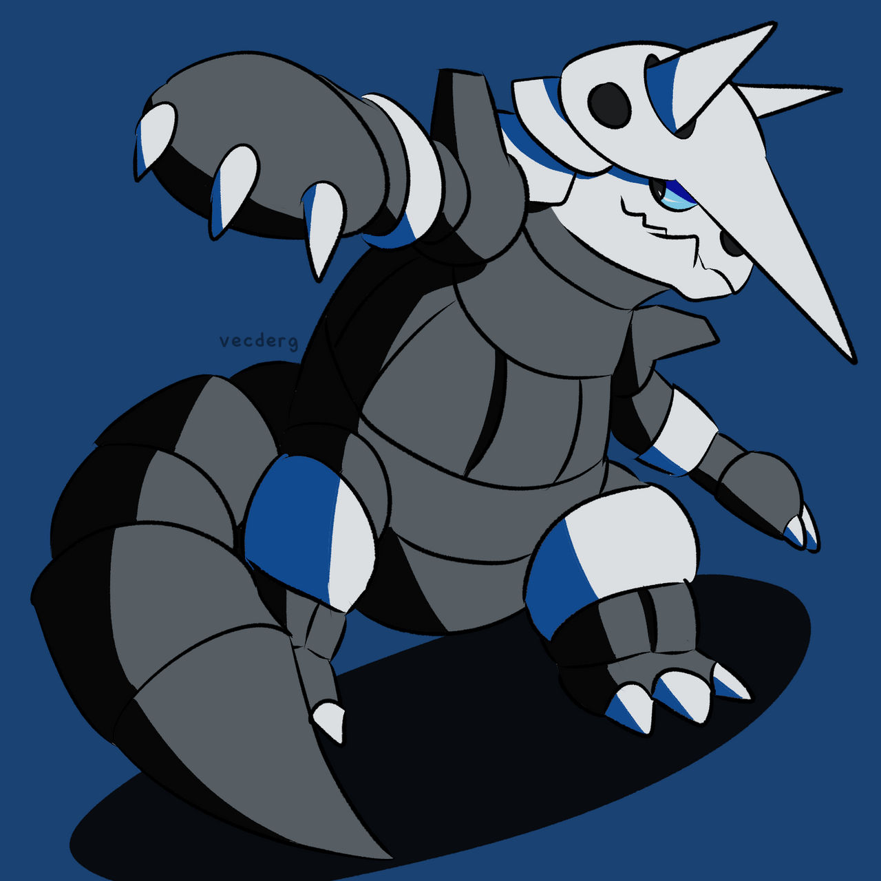 aggron by Vecderg on DeviantArt