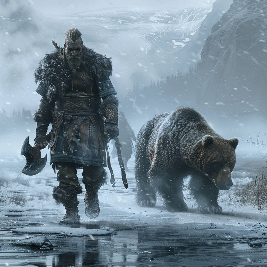 Ragnar Ragnarson and Miesha by uldaman on DeviantArt