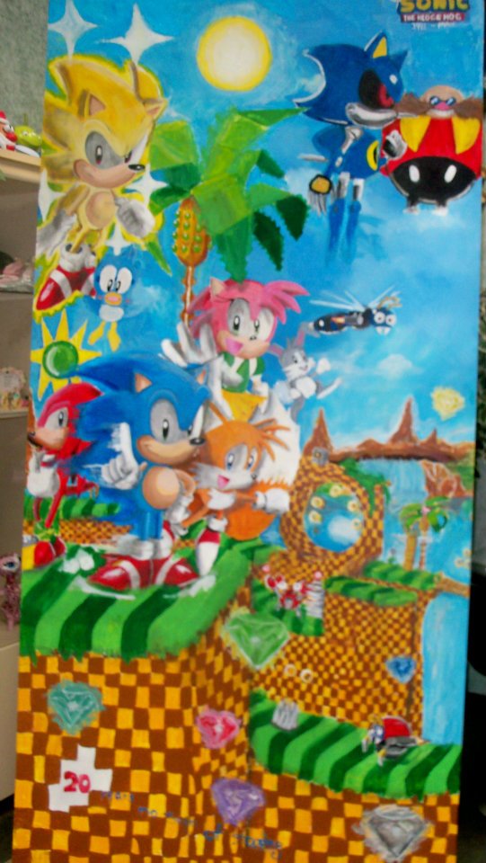 Green Hill Zone by UpaUpa on DeviantArt