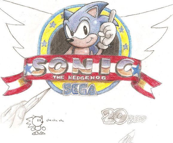 Sonic the hedgehog emblem