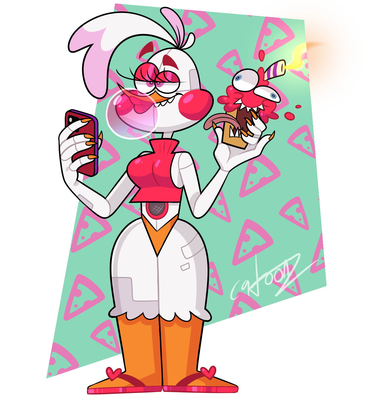 Funtime Chica by cat00nz on DeviantArt