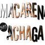 Texto con imagen PNG de Macarena Achaga