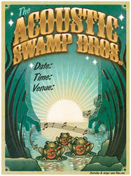 Acoustic Swamp Brothers poster