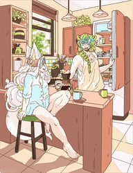 A Day in Summer - Yukina and Estia