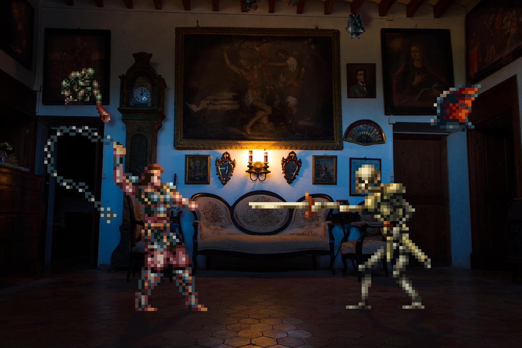 Real Bits - Castlevania: Haunted Room by VictorSauron
