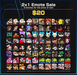 Emotes Sale