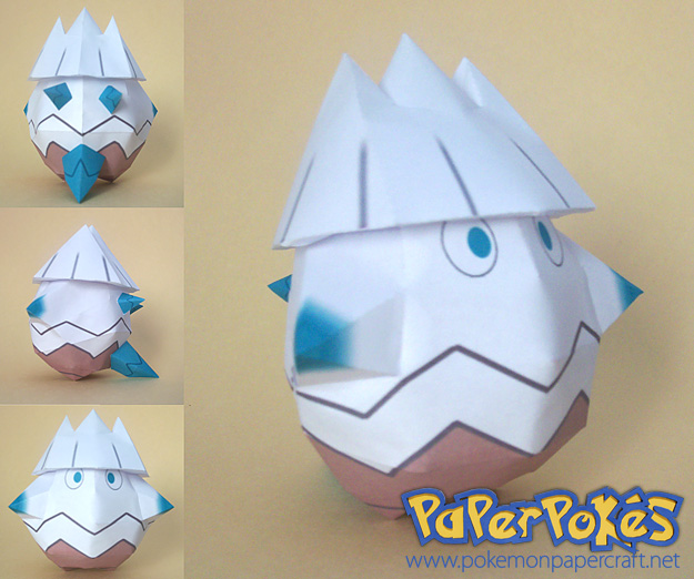 Snover chibi papercraft