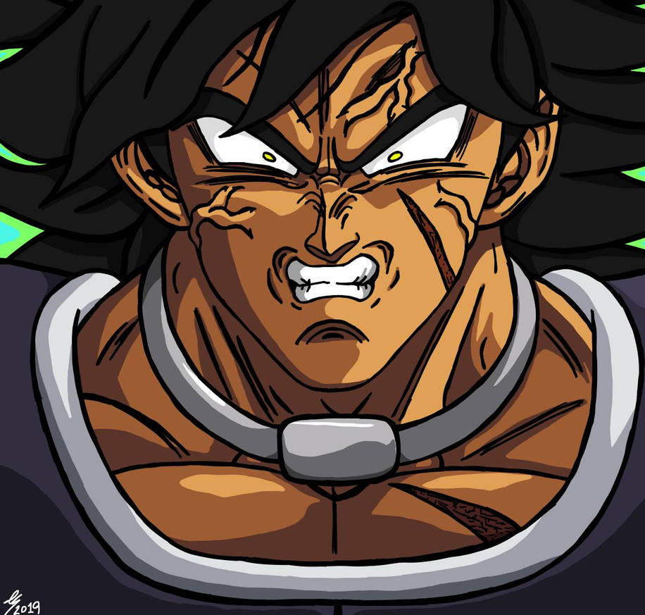 Enraged Broly 2-2 by ZeroRedEye on DeviantArt