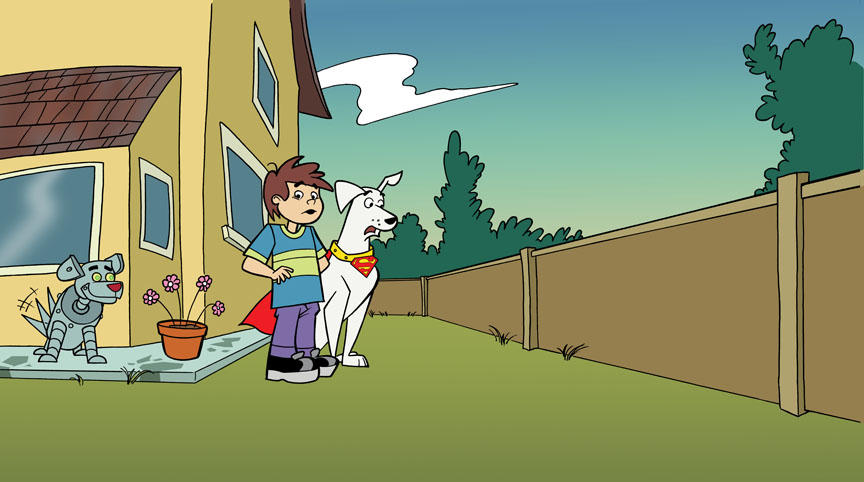 Krypto Dog of Steel pgs 3-4 by ScottCohn on DeviantArt