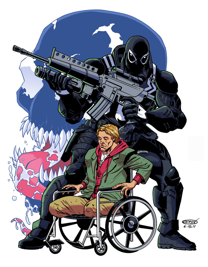 Venom - Flash Thompson color