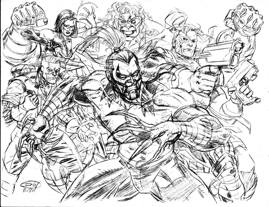 Cyberforce new pencil