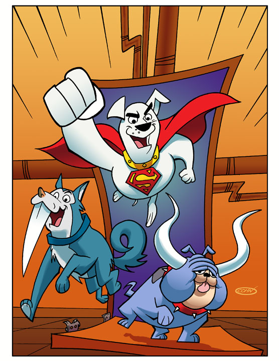 Krypto and Dog Star Partol