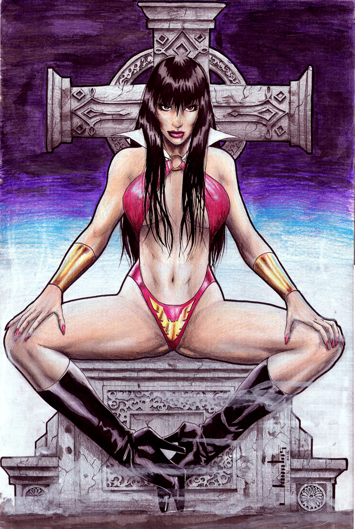 Vampirella color By Jonatas